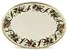 Kitchen & Housewares : Lenox Holiday Tartan Gold Banded Ivory China 13 Oval Platter