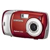 Samsung Digimax A402 4MP Digital Camera with 4x Digital Zoom (Red)