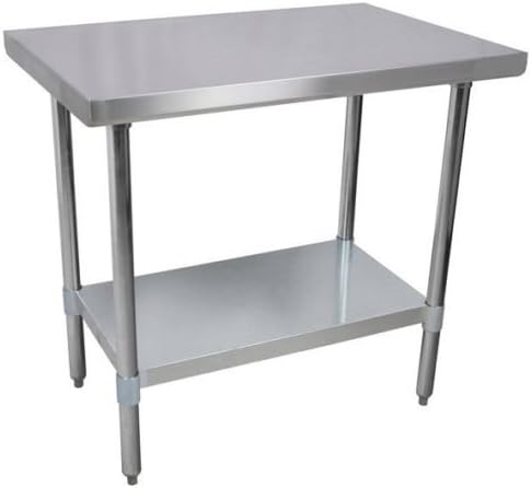 Commercial Stainless Steel Work Prep Table 18 x 48 NSF Certified