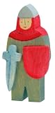 Eigenschaften Ostheimer / KINDERKRAM - Ritter stehend rot m. Rundschild