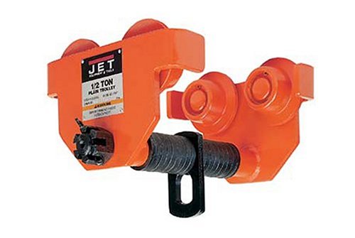 JET 252005 1/2 PT 1/2-Ton Capacity Plain Trolley for H or I Beams JET 252005 1/2 PT 1/2-Ton Capacity Plain Trolley for H or I Beams