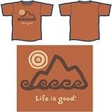 Life is good Creamy Tee for Men