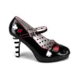 Womens High Heel Sexy Shoes 4 Inch Heel Alice In Wonderland Costume Shoe