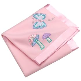 Gossamer Wings Embroidered Fleece Blanket by Kidsline