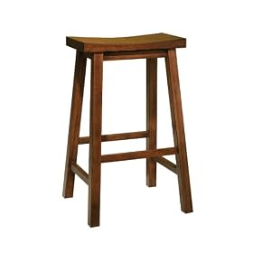Powell Honey Brown 29-Inch Bar Stool by Powell Furniture