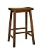 Kitchen & Housewares : Powell Honey Brown 29-Inch Bar Stool