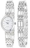 Image of Rotary Elite Sterling Silver Watch &amp; Bracelet Set