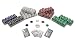 1000 Striped Dice 11.5 Gram Poker Chips Texas Hold em Set - Casino Supplies Poker Chips Home Use 11.5g Striped Dice