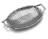 Wilton Armetale Birch Large Tray w/Handles