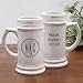 Personalized Groomsmen Beer Stein With Monogram