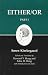 Either/Or 2 : Kierkegaard's Writings, Vol. 3