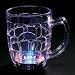 Mug Sizes - MULTI COLOR LED FLASHING BEER MUG (Size 4 1/2" - 16oz)