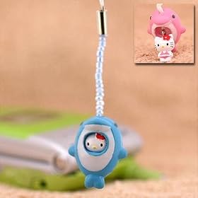 Click here to buy Hello Kitty Cell Phone Strap Dolphin - Blue (Japanese Import) ***Free Domestic Standard Shipping... by Hello Kitty.