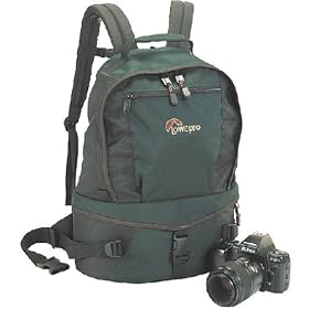 Lowepro Orion Trekker Dual Compartment Photo Backpack, Forest Green. by Lowepro