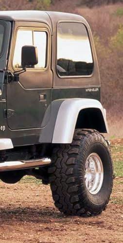 Xenon 8713 8714 87-95 Jeep Wrangler YJ "TJ Style" 2-Piece Urethane Rear Fender Flares Set