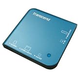 Transcend Portable Multi-Card Reader - Card reader ( CF I, CF II, MS, MS PRO, Microdrive, MMC, SD, MS Duo, xD, MS PRO Duo, miniSD, MMCplus ) - Hi-Speed USB ~ TRANSCEND
