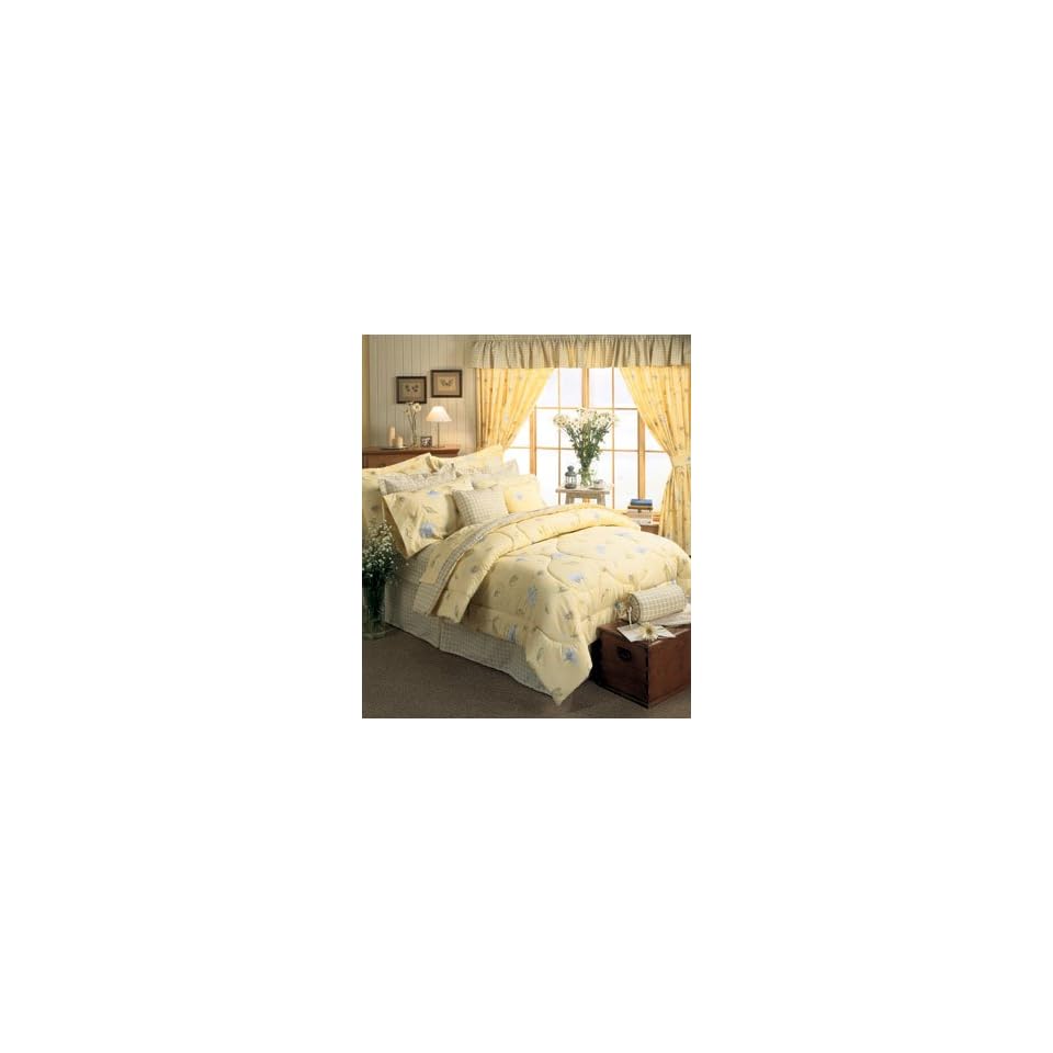 Springmaid Daffodil Buttercup Reversible Comforter Set On Popscreen