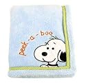 Lambs & Ivy Peek a Boo Snoopy Plush Blanket