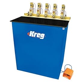 Kreg DK5100 3 4 Horsepower 5-Spindle Pneumatic Pocket Hole Machine by Kreg