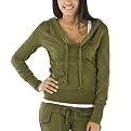 Juniors' Mossimo Supply Co. Cowlneck Pullover Hoodie - Seaweed Wrap