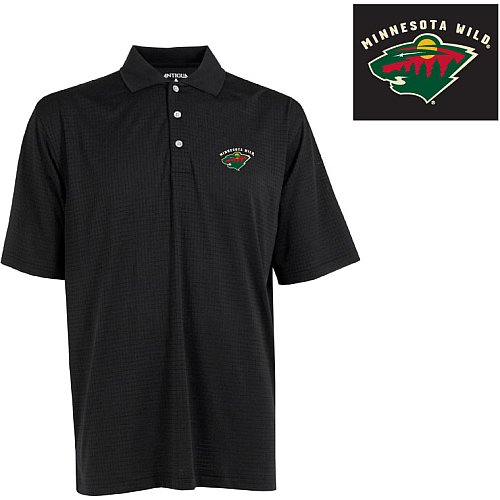 Antigua Minnesota Wild Power Play Polo Shirt Large