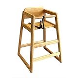 LA Baby Commercial/Restaurant Wooden High Chair