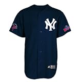 MLB Men's New York Yankees Jorge Posada Signature Series Jersey (Navy, XX-Large)