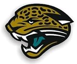 Jacksonville Jaguars 12'' Left Logo Car Magnet
