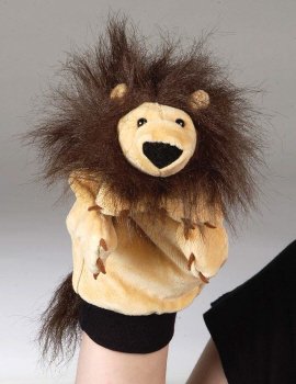 Plush Lion Glove Puppet 7