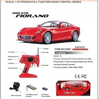 REMOTE CONTROL FERRARI 599 GTB FIORANO RED 1/10 SCALE RC