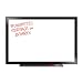 Board Dudes 24-Inch x 36-Inch Black Aluminum Framed Magnetic Dry Erase Board (17019)