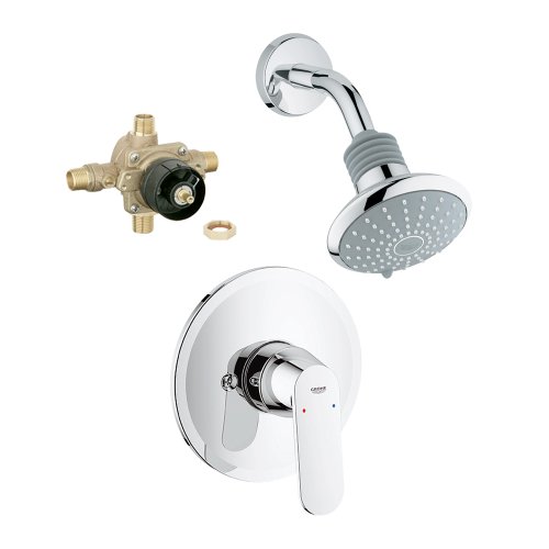 Grohe K35020 35015r 000 Eurosmart Shower Tub Faucet With Rough In