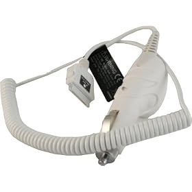 White Premium iPod In-Car Charger 12V & 24V for Ipod Nano, Video, Photo, Shuffle, Mini & Other Styles Sold Exclusivley by Accessory-Shop