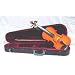 Crystalcello MV100 1/8 Size Violin with Case + Bow + Accessories - Natural Color