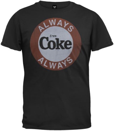 Coke - Always Soft T-Shirt X-Large Black