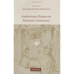 Anniversary Essays on Johnson's Dictionary