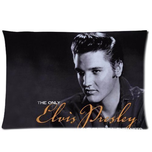 Custom Elvis Presley Pillowcase Standard Size 20x30 Cotton Pillow Case P1033