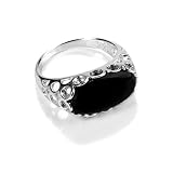 FOJO's Genuine Onyx Bubbles Ring
