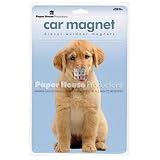 Golden Retriever Dog Die-Cut Car Magnet
