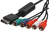 eForCity For PS2 PS3 HDTV-READY TV HD COMPONENT AV CABLE 5-WIRE (Bulk Packaging)
