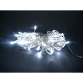 10er LED Lichterkette Batterie Kaltwei� Wei� weiss NEU