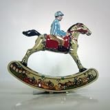 tin toys Wind Up Robot vintage - Rocking Horse(Import from Hong Kong)