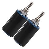 Yibuy 2PCS WXD3-13 　多回転ポテンショメータ 2W 68KΩ