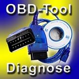 Interface USB VAG KKL OBD2 VW Audi Diagnose Software NEU