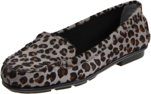 Aerosoles Women's Nu Day Moccasin,Leopard Black,7.5 W US
