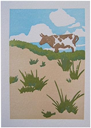 "How now?" Vintage Art Letterpress Blank Notecards