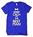 Cybertela Men's Keep Calm I'm The Best Man T-Shirt