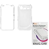 GTMax Transparent Clear Snap On Crystal Protector Cover Case + Clear LCD Sc ....
