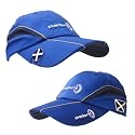 Golf Cap in Blue with Scotland Flag and Ball Marker