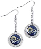 NFL St. Louis Rams Crystal Dangle Earrings